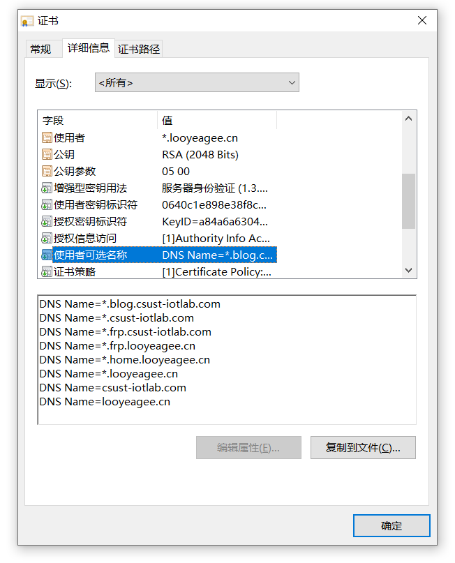 图1:Windows下的证书解图